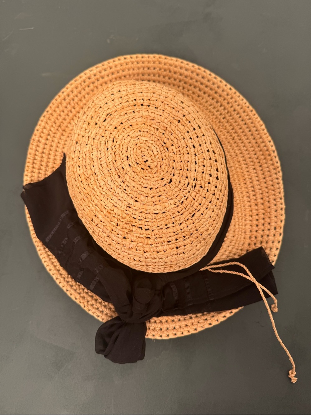 Like New Helen Kaminski Straw Hat Australia Handmade Madagascar Wide Brim Hat